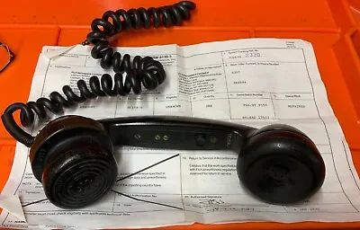 🇺🇸 Vintage Aircraft Handset TC158-0 W -8130-3 • $80