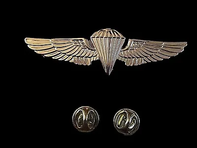 U.s Military Navy / Marine Corps Gold Parachutist Paratrooper Jump Wings Pin • $12.95
