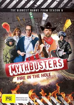 Mythbusters - Fire In The Hole (DVD 2012) BRAND NEW REGION 4 • $6.95