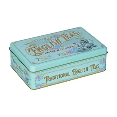Vintage Victorian Tea Selection Tin Gift New English Teas Assorted Teabag Blends • £11