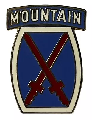 Wholesale Lot Of 3 10th Mountain Division Motorcycle Hat Cap Lapel Pin M-006 • $10.44