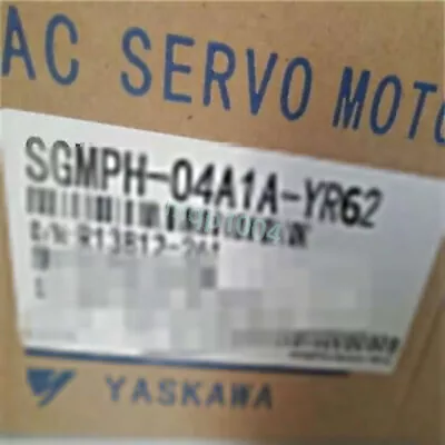 1P YASKAWA SGMPH-04A1A-YR62 AC SERVO MOTOR SGMPH04A1AYR62 New Expedited Ship • $648.85