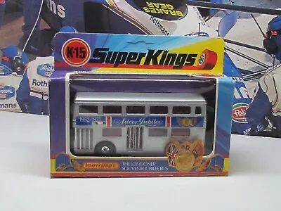 Matchbox -  The London Bus - Royal Wedding 1981 - 1/64 Scale Model  Bus - Krw-15 • £1.20