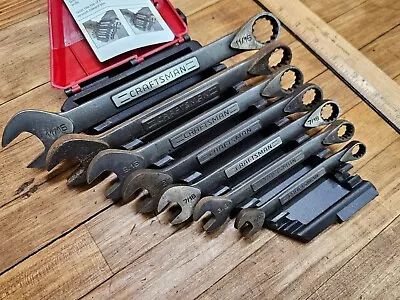 Combination Wrenches Set  CRAFTSMAN UNIVERSAL SET BOX & OPEN END ☆US • $4.25