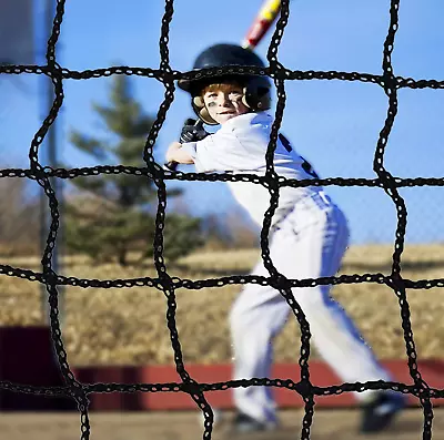 Baseball Batting Cage Netting Heavy-Duty Sports Barrier Nets 30X 12Ft/14X 28Ft • $109.02