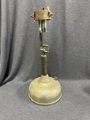 Vintage COLEMAN QUICK-LITE Gas Pressure Double Mantle Table Lamp Untested AS IS • $44