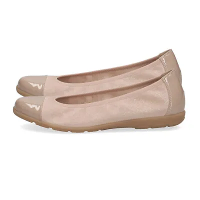 Caprice Ballerina Shoe Anti-slip Anti-Skid Soft & Comfortable Warm Sand UK 6 New • £49.99