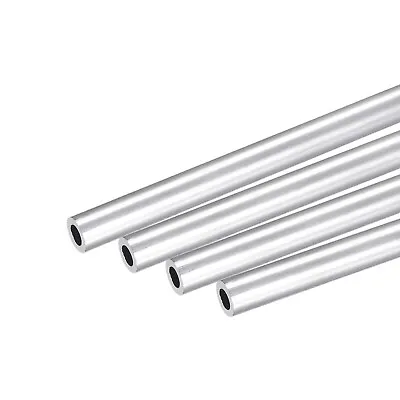 4pcs Aluminum Round Tube 8mm OD 5mm Inner Dia 250mm Length Pipe Tubing • $15.56