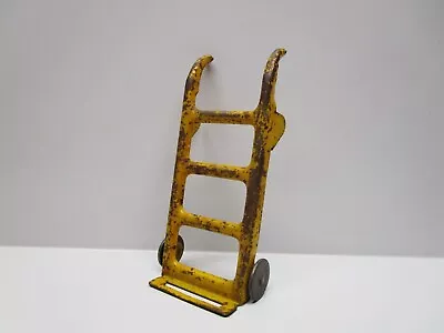 Vintage - Heavey Stamped Metal Toy Hand Cart - 6 1/4 Inches Tall • $15