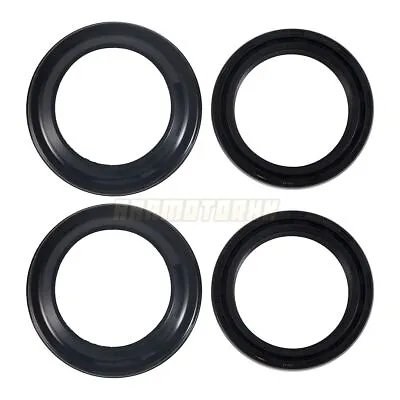 Fork Oil Seal Dust Seals For Honda VT750RS Shadow 2011-14 PC800 1995-98 US STOCK • $18.76