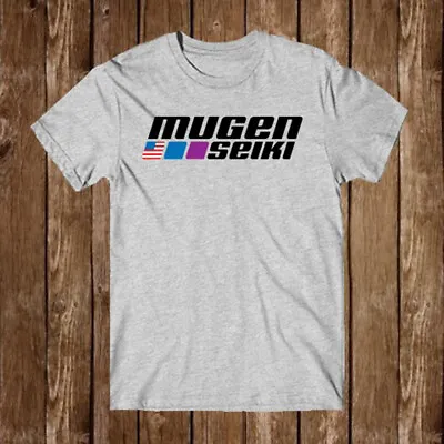 Mugen Seiki RC Radio Control Car USA Logo Men's Grey T-Shirt Size S-5XL • $20.99