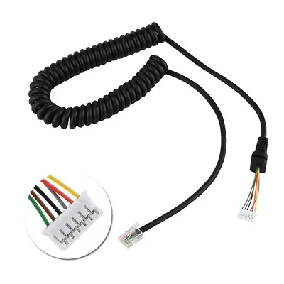 Mic Cable Fr Yaesu MH-48A6J FT-7800 FT-8800 FT-8900 FT-1802 FT-1807 Mobile Radio • $8.70