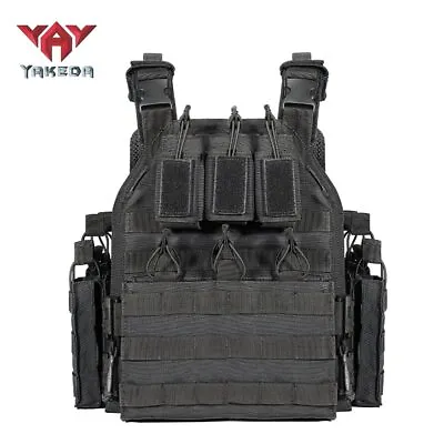 YAKEDA Police Military Outdoor Hunting Quick-release Battle Field Tactical Vest • $109.19