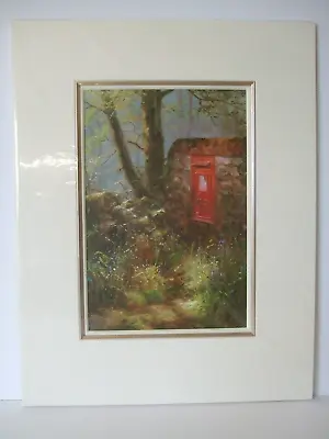 Spring Message By David Dipnall Signed Mounted Limited Edition Postbox Print • £40