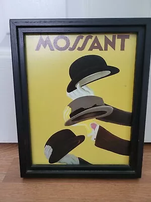 Mossant Classic French Hats By Leonetto Cappiello Canvas • $25