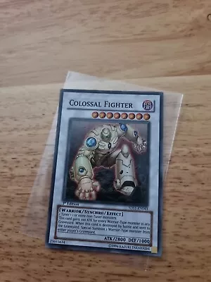 Yugioh Card Colossal Fighter 5DS1-EN043 Super Rare 1st Edition • £2