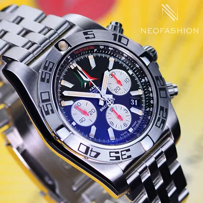 Breitling Chronomat B01 44mm Frecce Tricolori Limited Edition Mens Watch Ab0110 • $3495