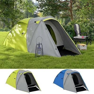 Camping Tent For 2-3 Man With Bedroom And Living Room Backpacking Tent • £55.99