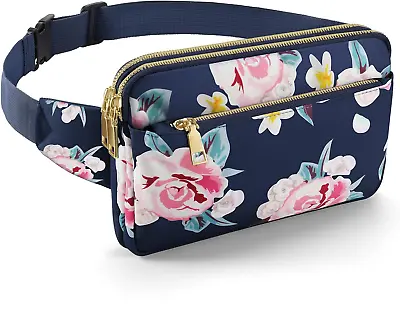 Fanny Pack Waist Bag Women Cross Body Sling Shoulder Belt Bag Waterproof Pouch • $20.89