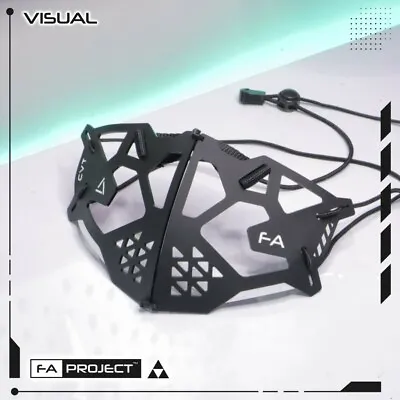 $52 • Buy Cyberpunk Armored Mask Cover Futuristic Techwear MK-CVT-A2