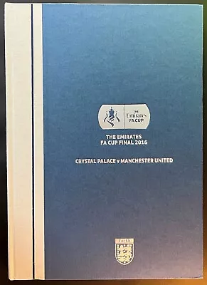 2016 FA Cup Final Hardcover Programme - Royal Box Limited Edition *VERY RARE* • £9.99