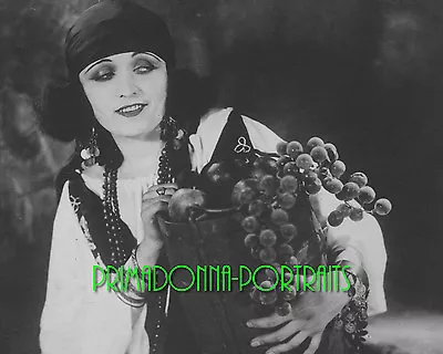 POLA NEGRI 8X10 Lab Photo B&W 1923  THE SPANISH DANCER  Beautiful Movie Still • $14.99