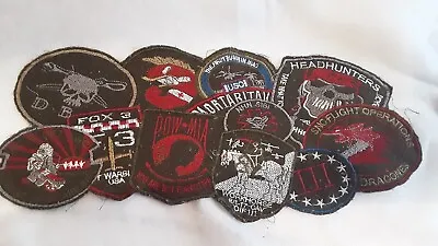 Vintage Used Patches For Jacket.Motorcycle Or Military. • $15