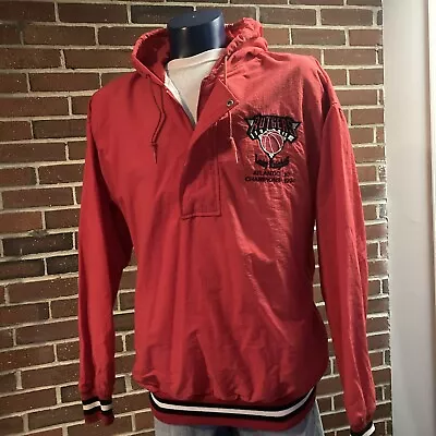 Vtg Rutgers University Lady Knights 1994 Basketball Atlantic 10 Champions Jacket • $124.99