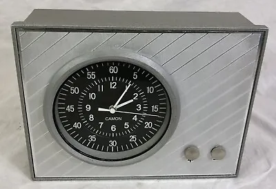 Vintage Marine Chronometer Clock Quartz Nautical Maritime Navigation Camon • £239.99