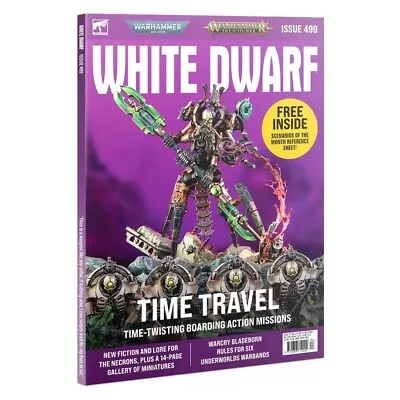 White Dwarf Magazine Issue 499 Warhammer Time Travel • $24.95