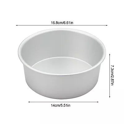 6 Inch/9 Inch Cake Tin For Baking Food Grade Aluminum Alloy Round Cake Mould  • £10.97