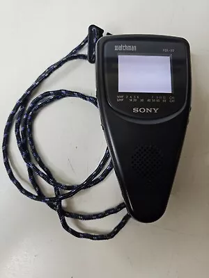 Sony FDL-22 Watchman Analog Mini Hand Held LCD Color TV W/Neck Cord  • $9.99