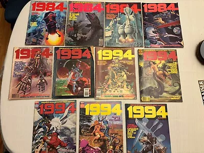 1984 Magazine Lot (1979) #2 3 4 8 10 11 13 20 22 24 & 27 - 11 Magazines • $13.99