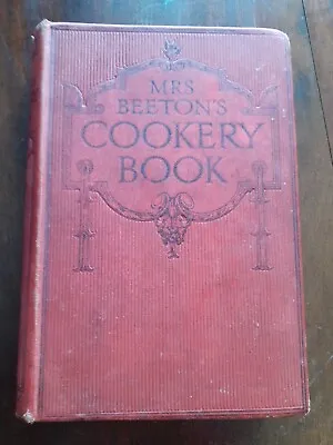  MRS BEETON'S COOKERY BOOK Hardback Ward Lock & Co . Vintage Advertisements.  • $8.72