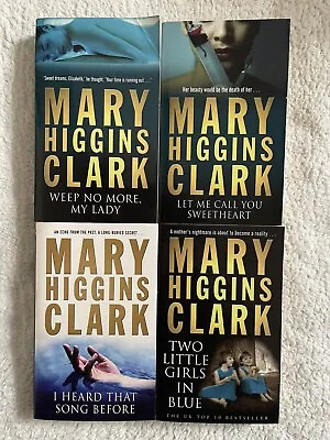 Mary Higgins Clark Book Bundle X 4 More Listed Free Post (SU16) • £11.99