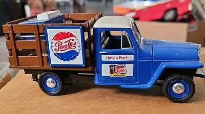 SpecCast 1953 Jeep Willys Stake Bed Truck PEPSI & Coin Vending Machine Liberty • $39.99