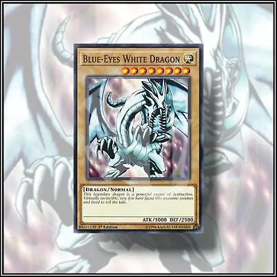 YuGiOh BLUE-EYES WHITE DRAGON | KAIBA'S DECK ▪️ BEST CARD ▪️ 1ST EDITION 💎 • $5