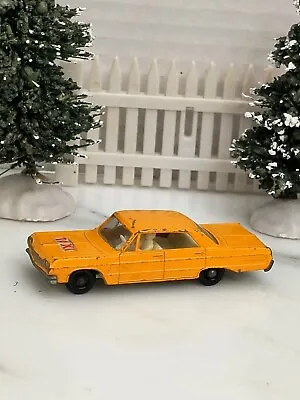 Matchbox Series No.20 Chevrolet Impala Yellow TaxiLesneyMade In England • $19.99