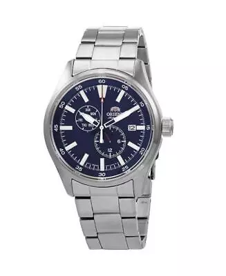 Men Japan Automatic Watch Orient RA-AK0401L10B Blue Dial • $291