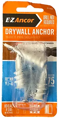 E-Z Anchor Drywall Anchor Pack Of 4 - 11364 • $6.97