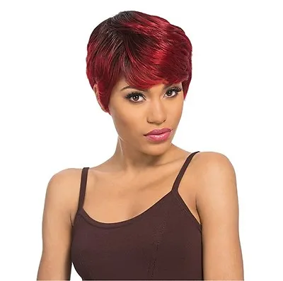 $19.99 • Buy Outre Human Hair Premium Duby Wig - FEATHER COMBO