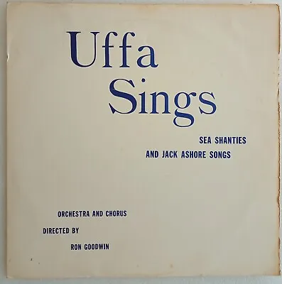 Uffa Fox  Sings Sea Shanties And Jack Ashore Songs  Vinyl Lp Parlophone Pmc 1112 • $8.62