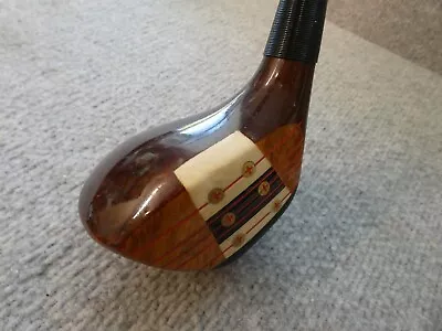 Golf Club Vintage Wood Bros Brothers Oil Hardened Driver 10* Texas Golf Co • $469