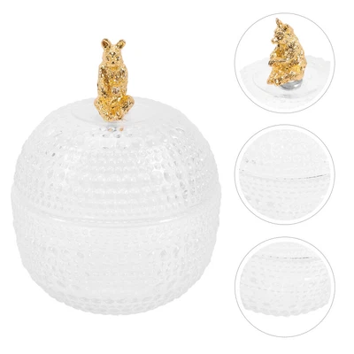 £17.83 • Buy Candy Buffet Jars Apothecary Jar Covered Glass Jars With Lids Storage Jar Glass