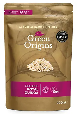 £6.99 • Buy Green Origins Organic Royal Quinoa 200g