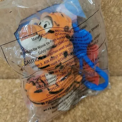 £9.50 • Buy McDonalds Happy Meal Toy USA 2000 Tigger Movie Soft Toy Bag Hangers - Various