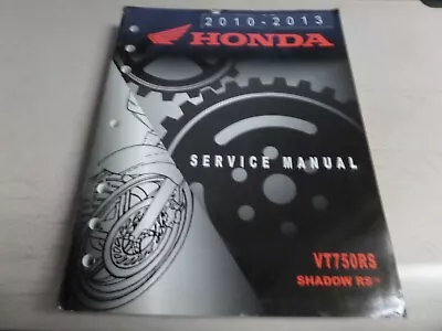 OEM Honda Factory Service Manual 2010-2013 VT750RS Shadow RS 61MGR03 • $71.88