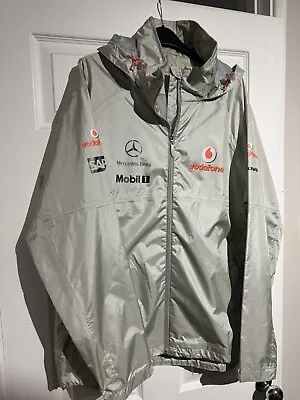Vodafone McLaren Mercedes Team Jacket As Worn By Lewis Hamilton XL New No Tags • $179.42
