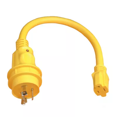 Marinco Pigtail Adapter - 15A Female To 30A Male • $60.62