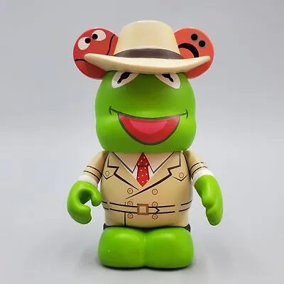 Muppets Kermit Vinylmation Figure Reporter Trench Coat Removeable Hat Series 3 • $24.23